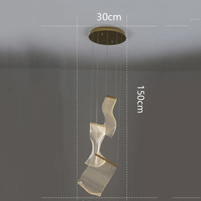 Thumbnail: Nordic Modern Pendant Lamp Indoor Hanging Lighting for Dining Room & Staircase