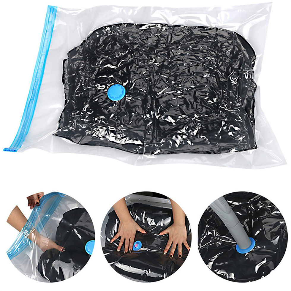 Thumbnail: LEENKEA Vacuum Storage Bags with Valve – Space-Saving Clothes Organizer  Product