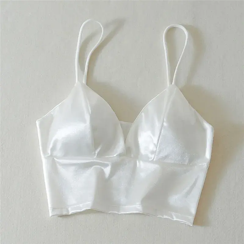Thumbnail: Strapless Bandeau Crop Top Sleeveless Summer Style