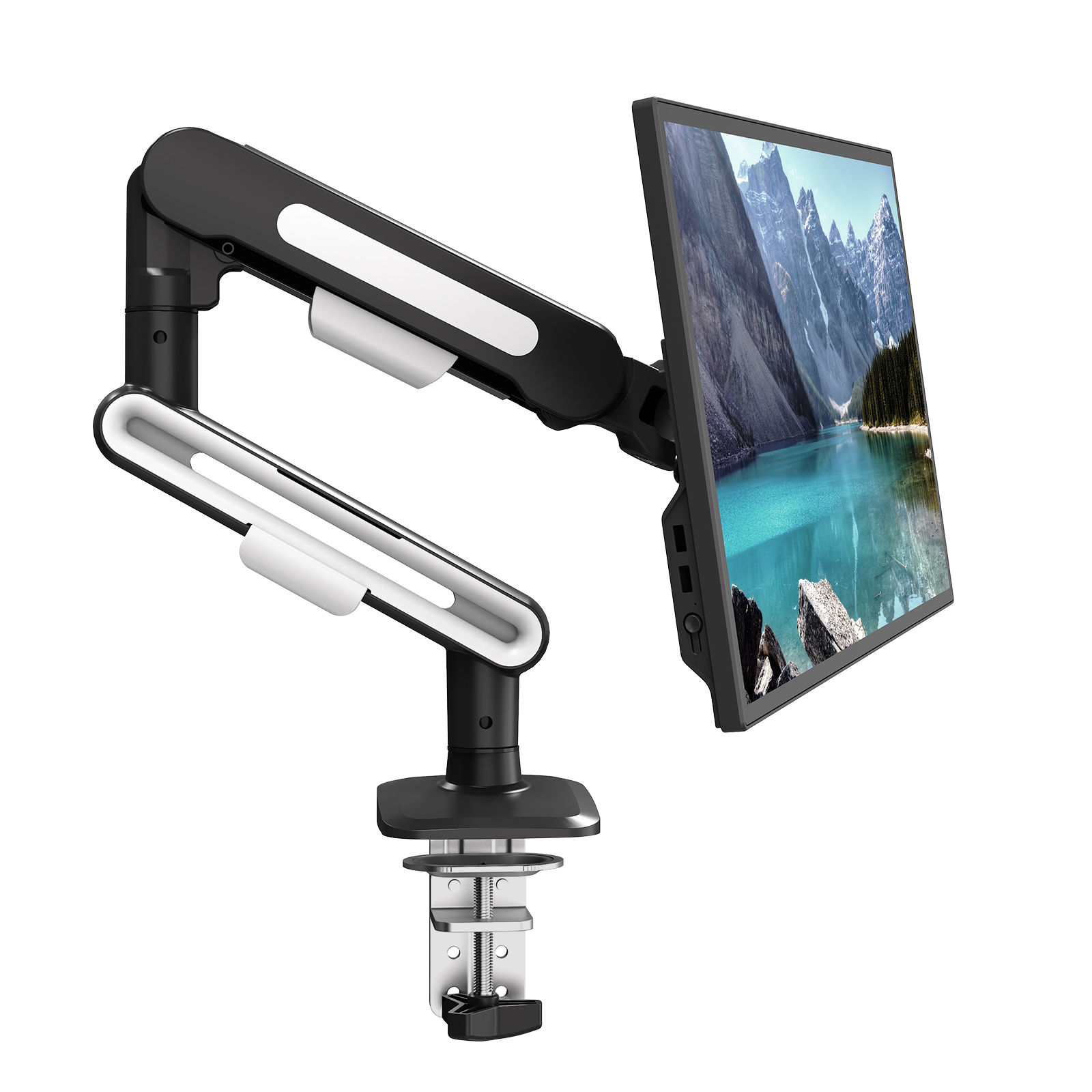 BEISHI Desktop Monitor Mount – Rotating Bracket for 13″–32″ Screens