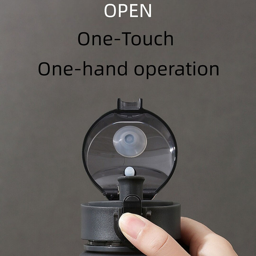 Thumbnail: High Quality Leak-Proof Sports Water Bottle – BPA-Free, Portable, Classic Style