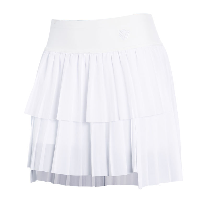 Thumbnail: Womens Athletic Skort with Pleated Tennis Skirt and Built In Shorts for Sports