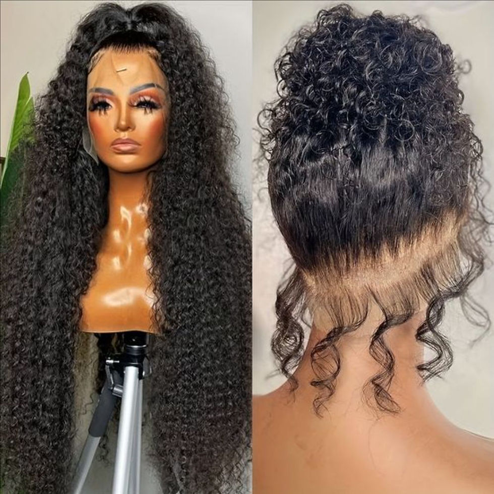 HD 360 Full Lace Straight Wig – 13x6 Brazilian Human Hair