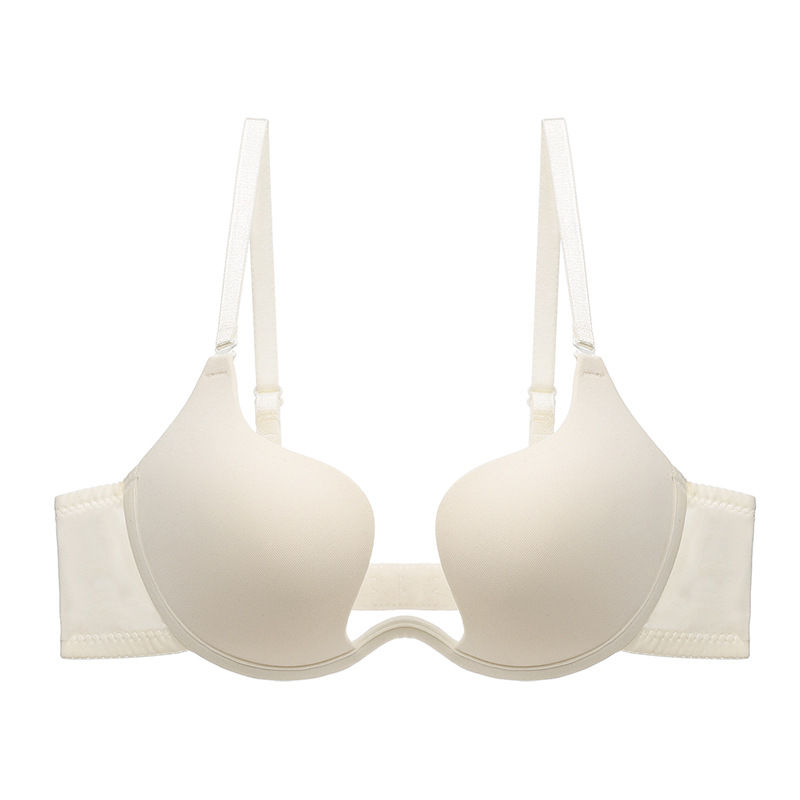 Thumbnail: Sexy Deep V Gather Two-Piece Bra Set for Women