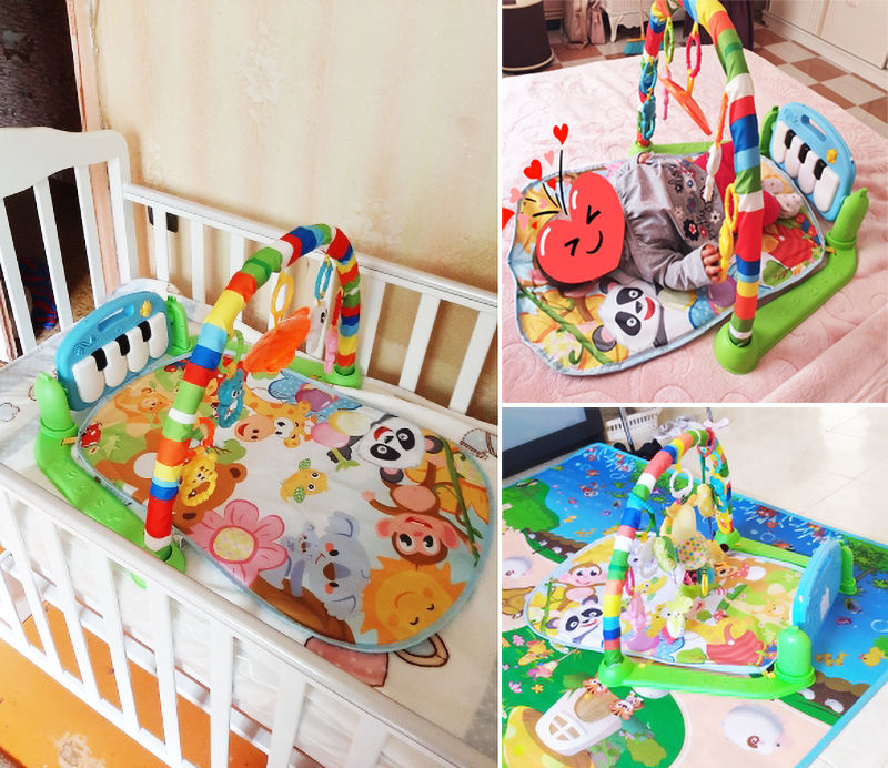 Thumbnail: Musical Baby Activity Gym Play Mat – Piano Keyboard & Tummy Time Rug