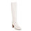 Thumbnail: Womens High Heel Party Boots with Square Toe in Solid Color Design