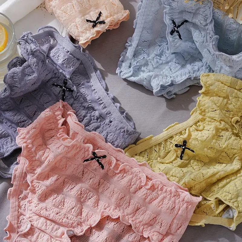 Thumbnail: Women Underwear Panty Plus Size Lace Sexy Women  Girl Ladies Panties