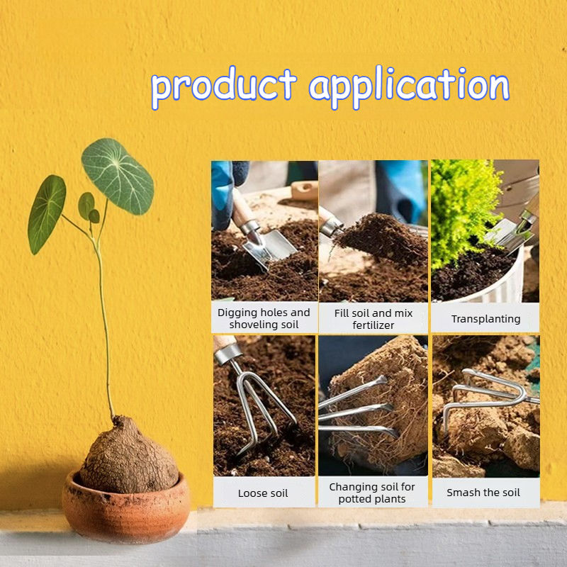 Thumbnail: Mini Gardening Tool Set Portable Hand Tool Kit for Indoor Small Plants