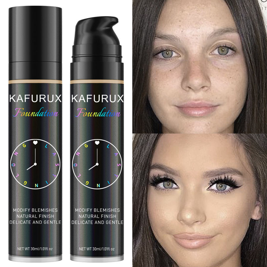 Thumbnail: 8 Color Liquid Foundation Concealer Waterproof Sweat Resistant Face
