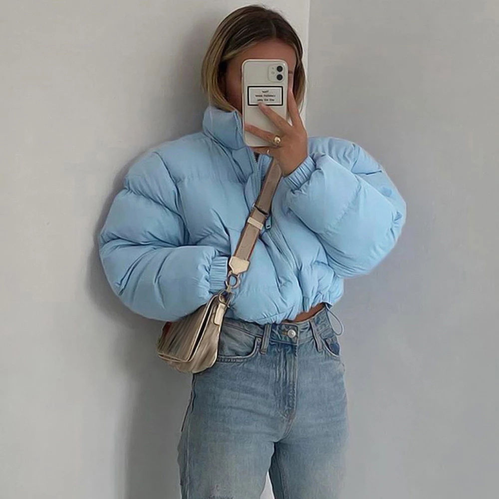 Coldker Fashion Women's Fall Winter Down Puffer Jacket