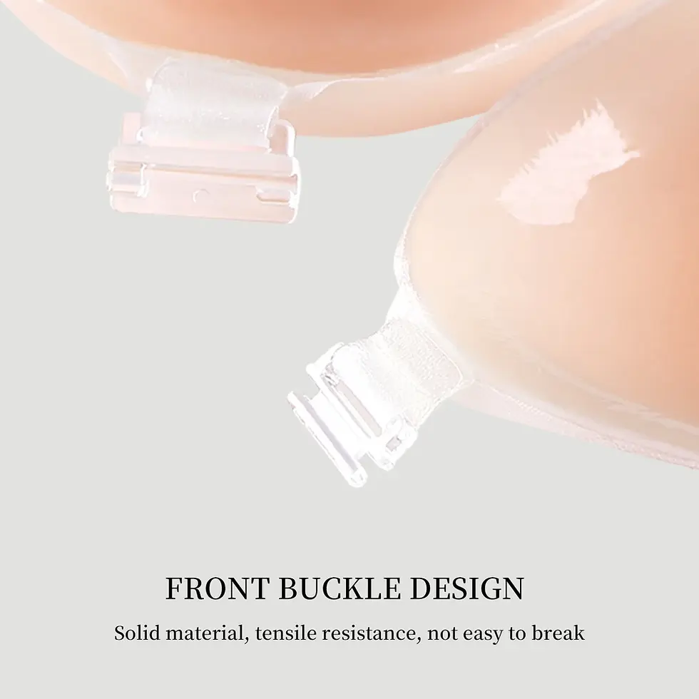 Thumbnail: Reusable Front‑Button Invisible Self‑Adhesive Breast Petals