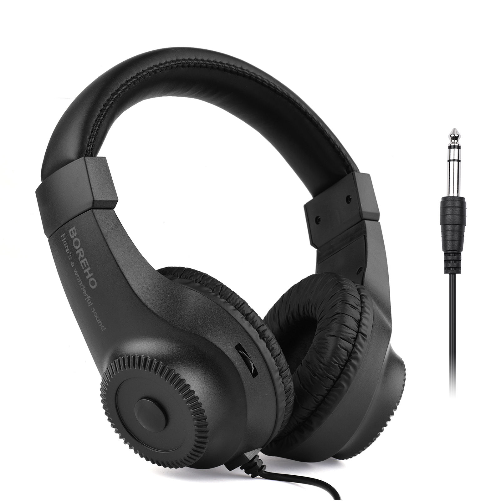 Arealer Wired Stereo Monitor Headphones with 50mm Driver