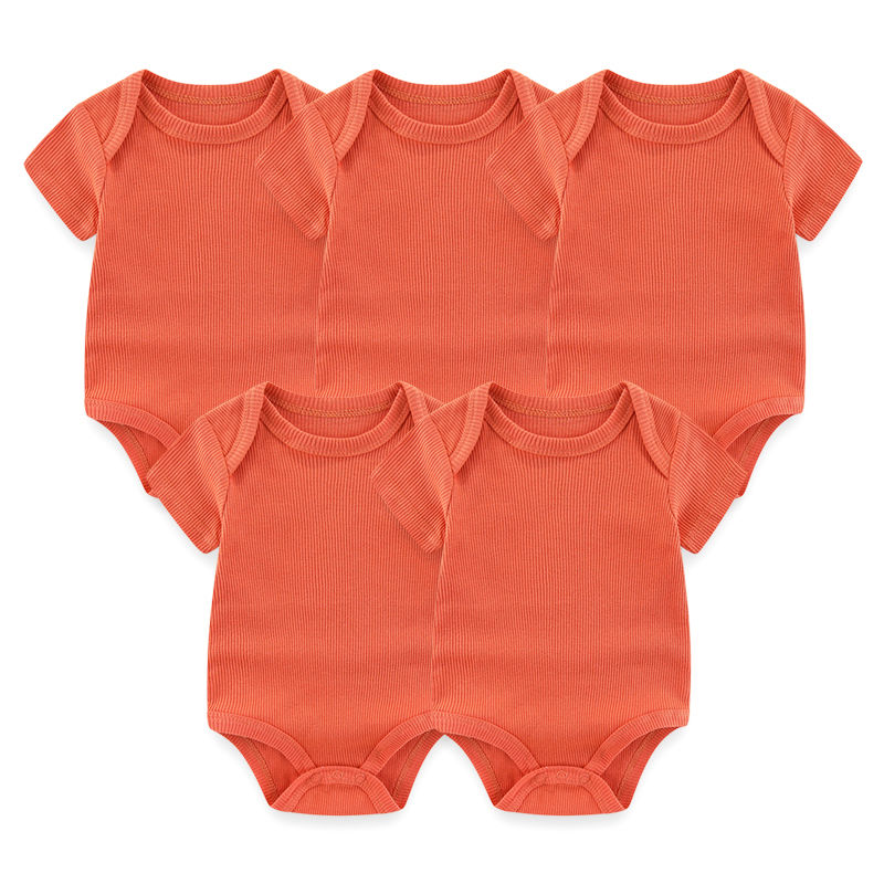 Thumbnail: 5-Piece Cotton Newborn Outfit Set – Unisex & All-Season Comfort