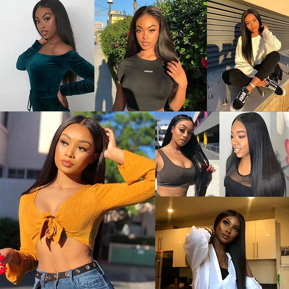 Thumbnail: 15A Double Drawn Raw Vietnamese Human Hair Bundles Remy Extensions