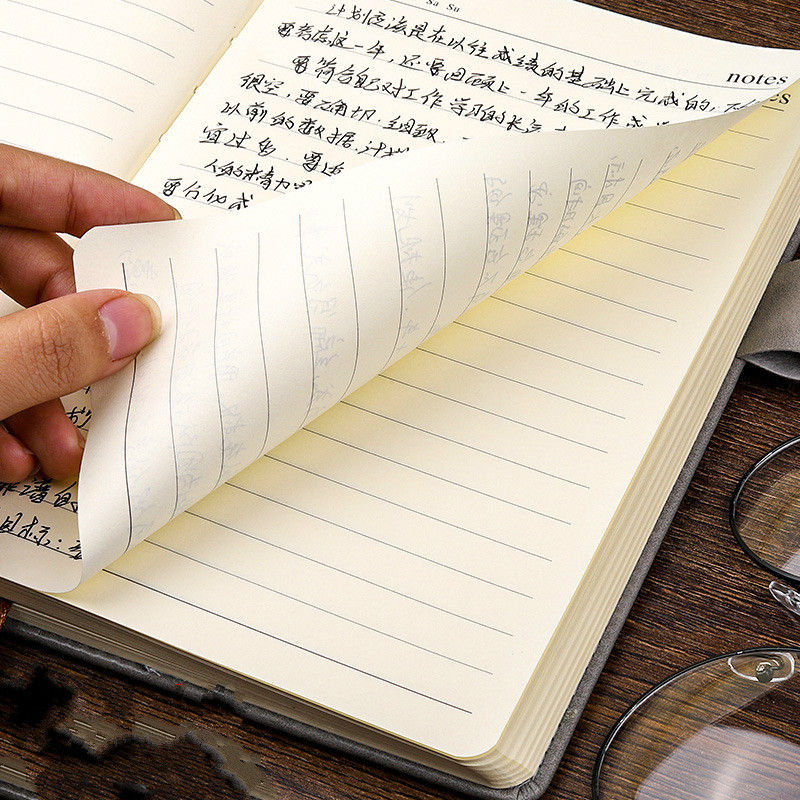 Thumbnail: A5 Hardcover Daily Journal Notebook 360 Pages for Office and School