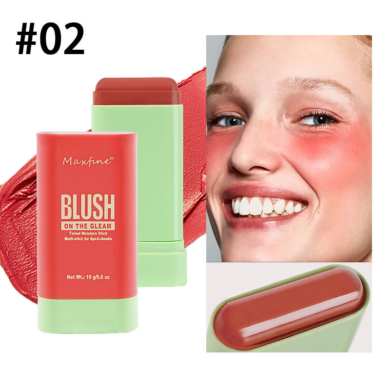 Thumbnail: MAXFINE Multi-Functional Blush Stick – Waterproof, Long-Lasting, Easy to Apply