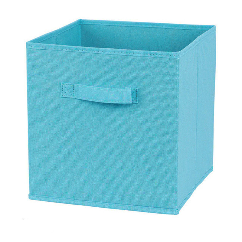 Thumbnail: Cube Non-Woven Fabric Collapsible Storage Bin