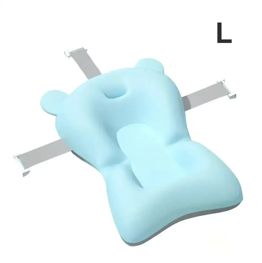 Thumbnail: Adjustable Baby Bath Cushion with Non Slip Support and Soft Floating Design