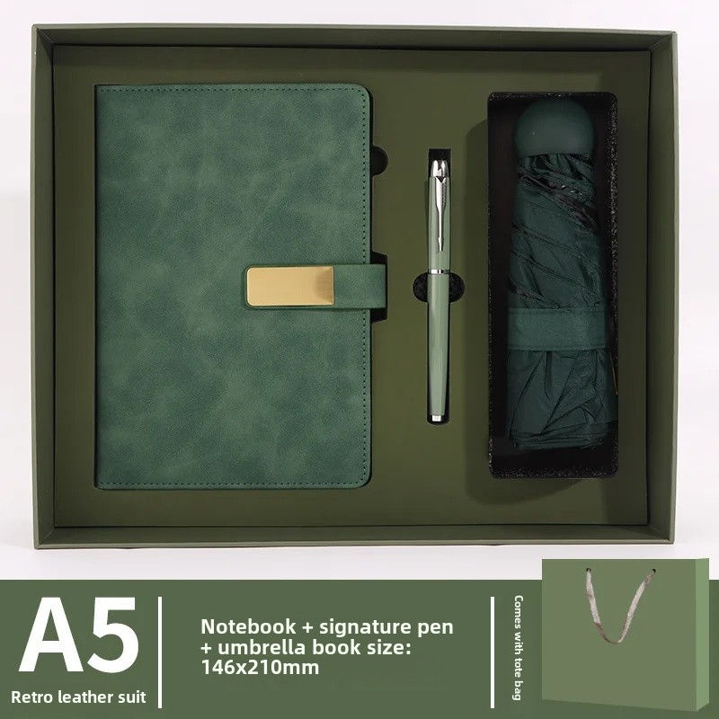 Thumbnail: Luxury Customized Business Notebook – Logo Engraving with High-End Gift Box