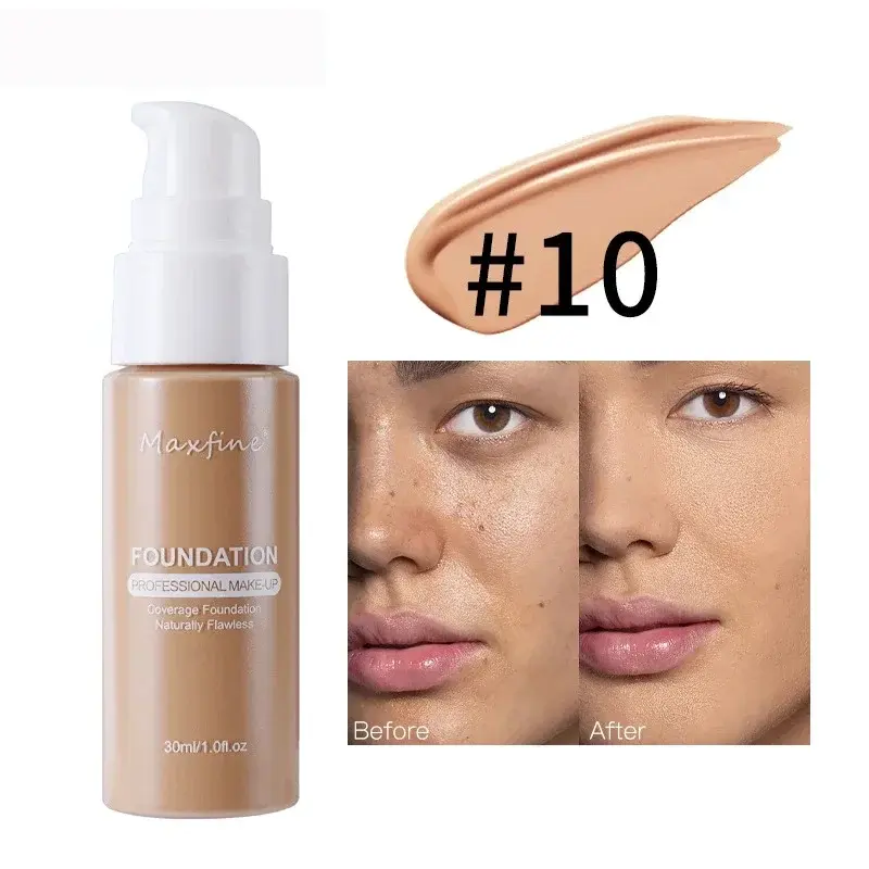 Thumbnail: Matte Liquid Foundation Concealer Waterproof Sweat Resistant Makeup Base