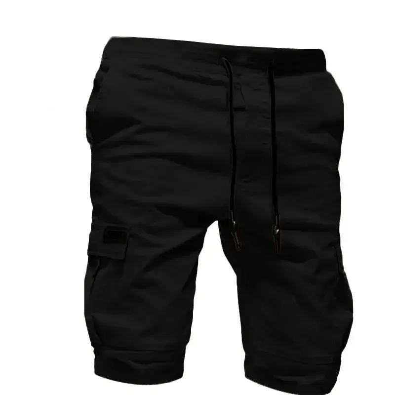 Thumbnail: Men's Multi-Pocket Beach Shorts for Summer