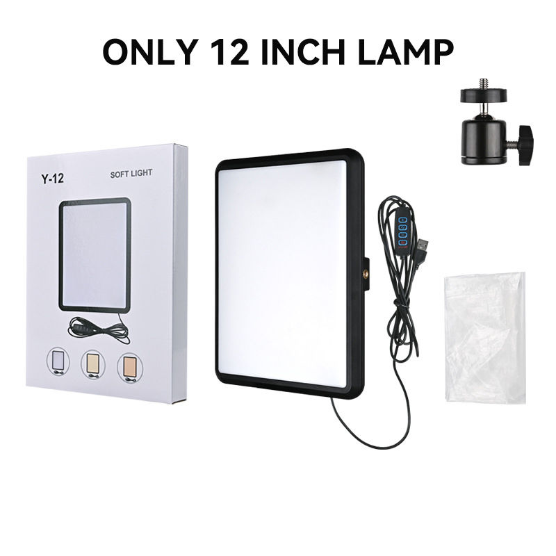 Thumbnail: LED Video Light – Bi-Color 3200K-5600K Dimmable with Adjustable Tripod Stand