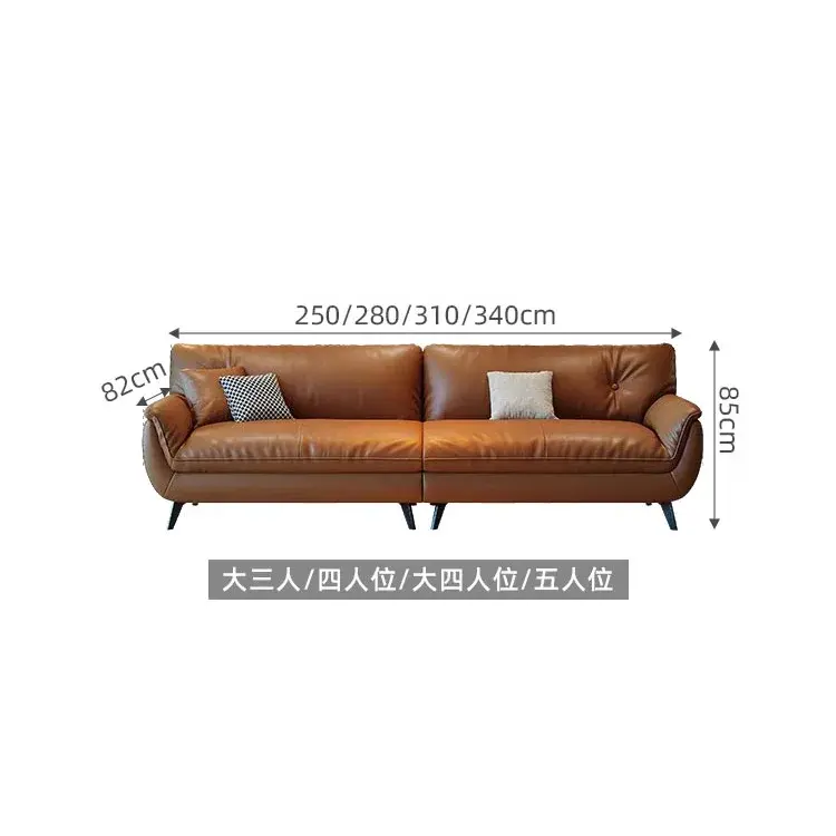 Thumbnail: Relaxing Fabric Sofa Recliner, Modern Nordic Living Room Couch