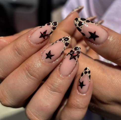 Thumbnail: Pink French Press On Nails Set with 3D Bowknot 24Pcs Short Square Full Cover Tip