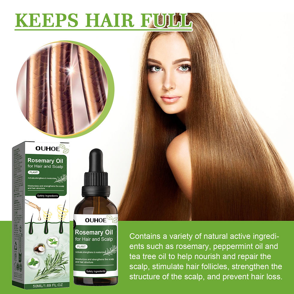 Thumbnail: Rosemary Hair Growth Oil with Mint Hair Strengthening Treatment