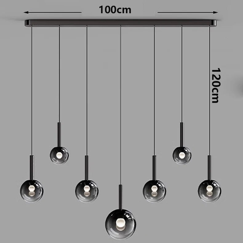 Thumbnail: Modern Adjustable LED Pendant Chandelier for Living Room Home Decor
