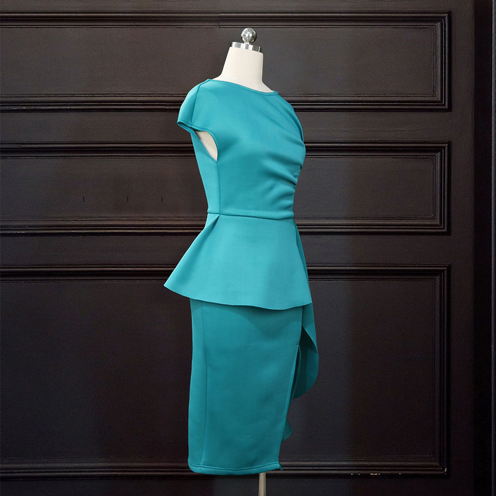 Thumbnail: Sleeveless Slit Evening Dress for Women Elastic Waist Plus Size