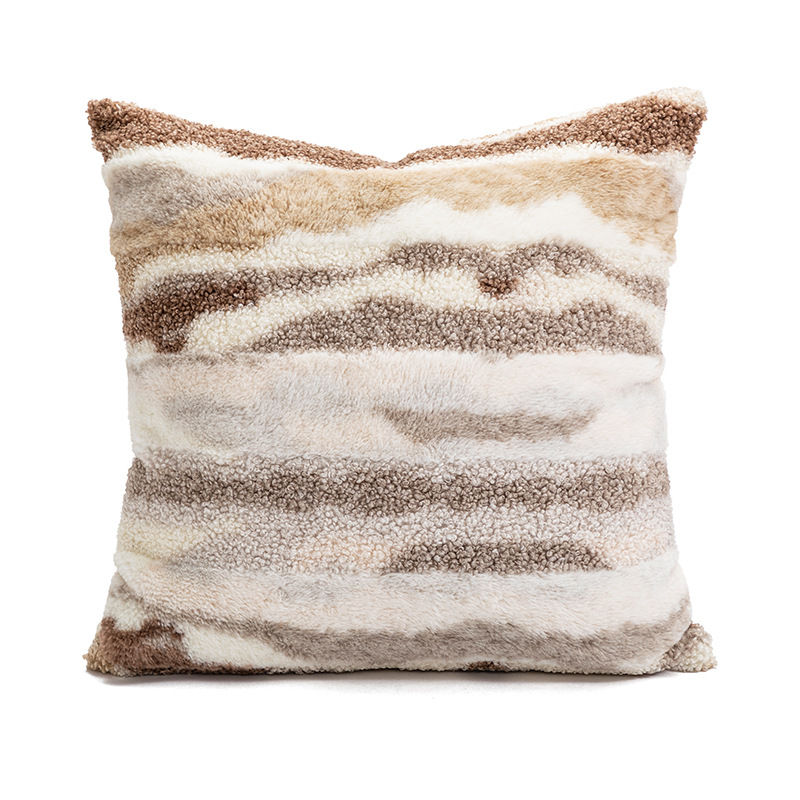 Double-Sided Plush Nordic Irregular Pillow Cover