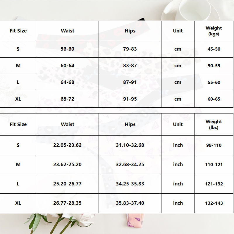 Thumbnail: Women’s 4PCS Ultra Soft Seamless Thongs Low-Rise Graphic Print Panties