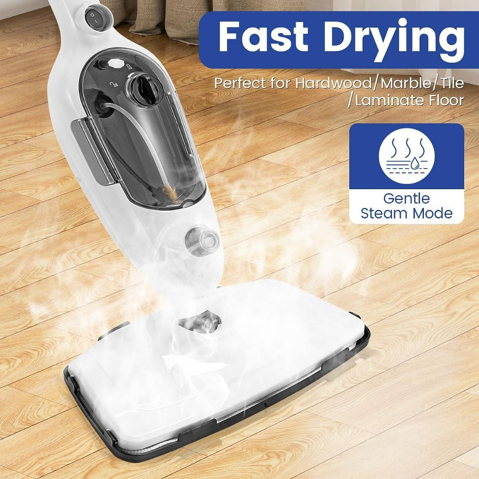 Thumbnail: Multipurpose 10-in-1 Steam Mop for Deep Cleaning Floor, Hardwood &Tiles