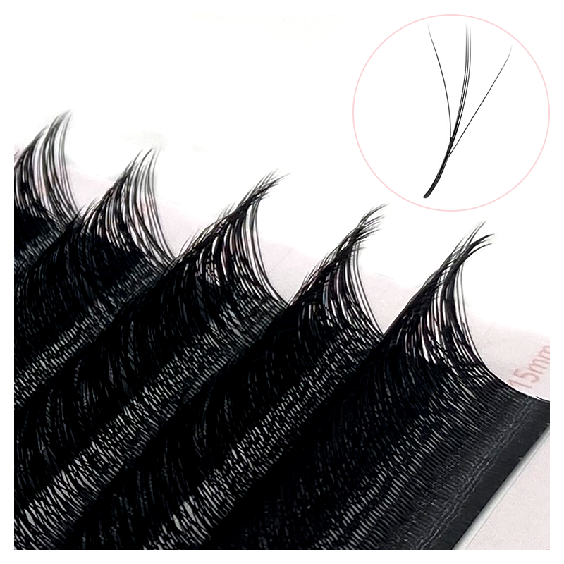 Thumbnail: W-Shaped YY Lash Extensions L Curl Individual 5D Volume