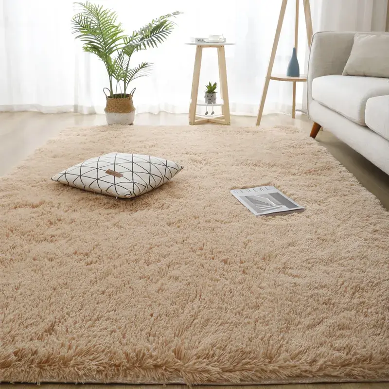 Thumbnail: Large Fluffy Carpet – Modern Living Room & Bedroom Rug