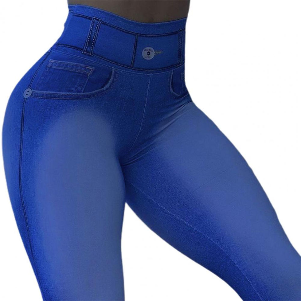 Thumbnail: Booty-Lifting Yoga Pants for Women – High Waist Stretch Fitness