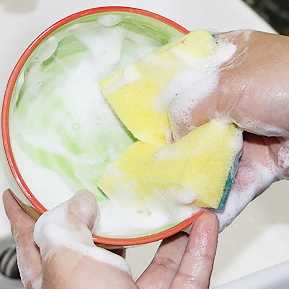 Thumbnail: Reusable Microfiber Dishwashing Sponge – Eco‑Friendly Kitchen Cleaning Tool