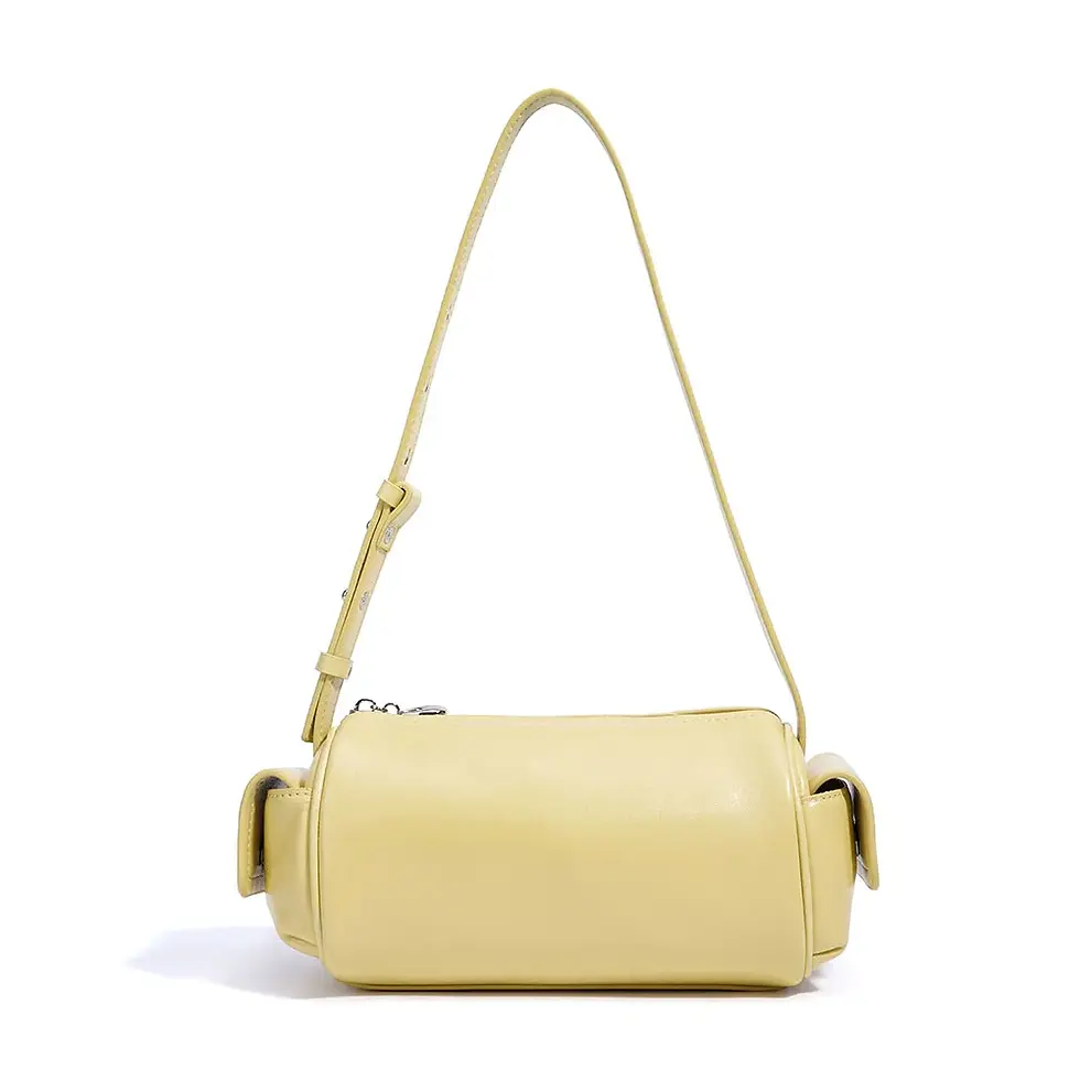 Thumbnail: Genuine Leather Luxury Ladies Shoulder Real Leather Bags