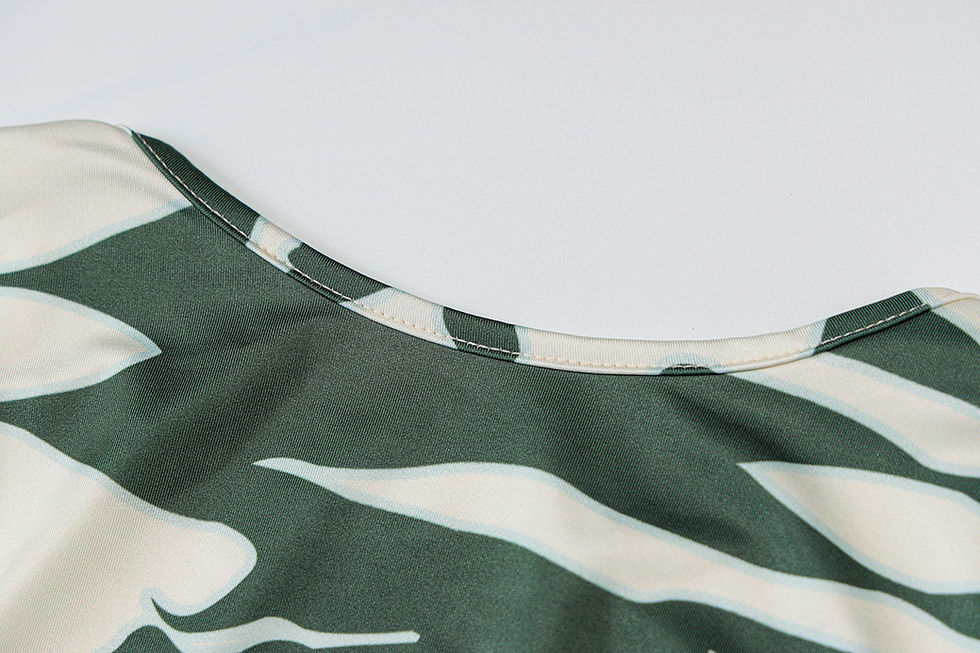 Thumbnail: Backless Long Sleeve Print Midi Dress Sexy Autumn Party Style