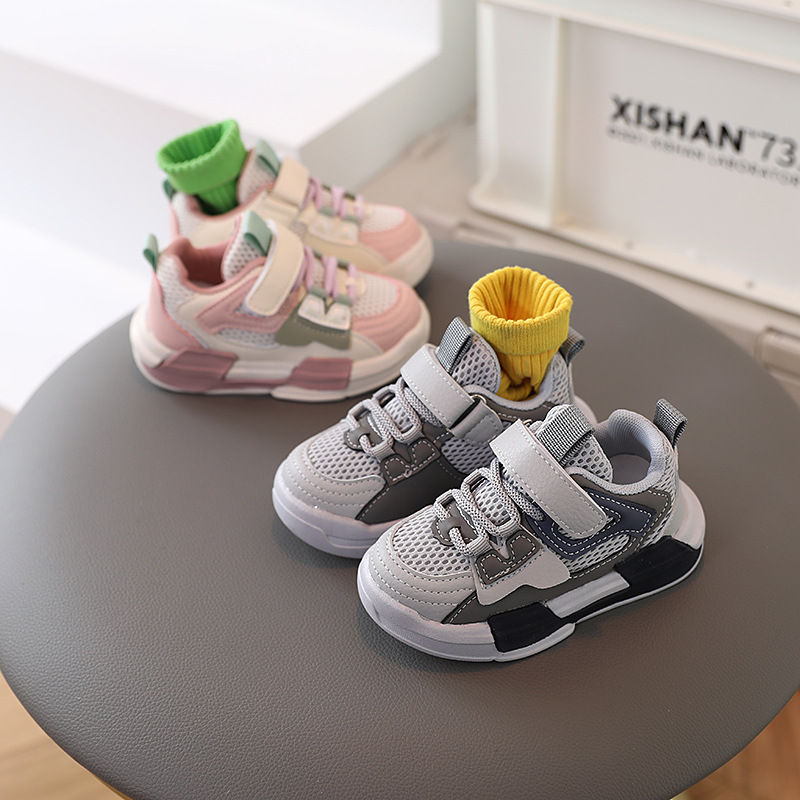 Thumbnail: Kids Mesh Sneakers Soft Sole Casual Shoes for Girls and Boys in Spring