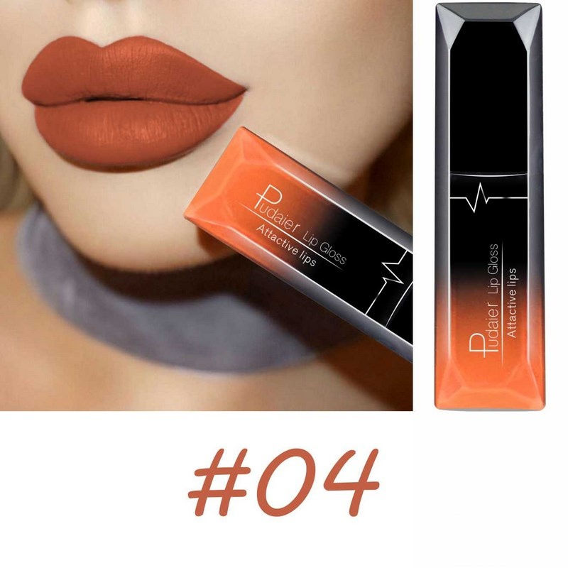 Thumbnail: Matte Liquid Lipstick and Lipgloss Set 17 Colors Long Lasting Sexy Finish
