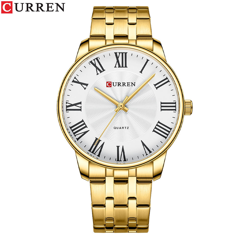 Thumbnail: Luxury Sport Waterproof Quartz Men’s Business Date Wrist Watch