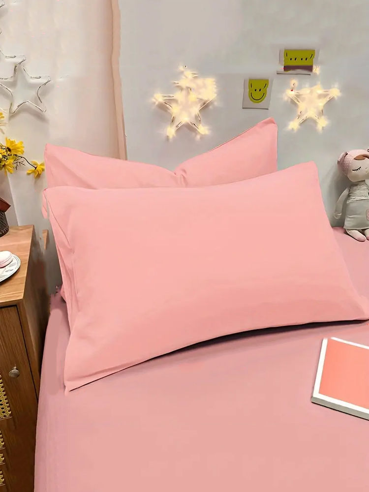 Thumbnail: 2pcs Soft Brushed Pillowcases – Premium Breathable Rectangle Covers