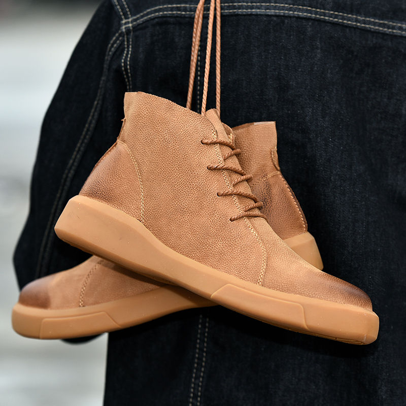 Thumbnail: High Top Lightweight Non Slip Casual Work Boots for Men