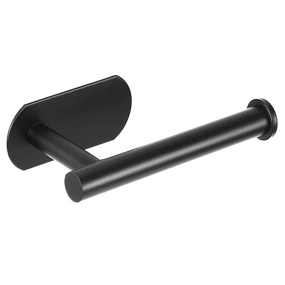 Thumbnail: Stainless Steel Toilet Paper Roll Holder – No Punching, Wall Mounted Design