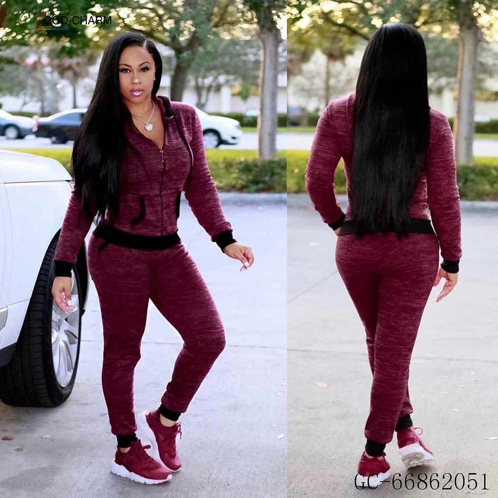 Thumbnail: Women’s Long Sleeve Gym Hoodie and Tracksuit High-Quality Sportswear Outfit