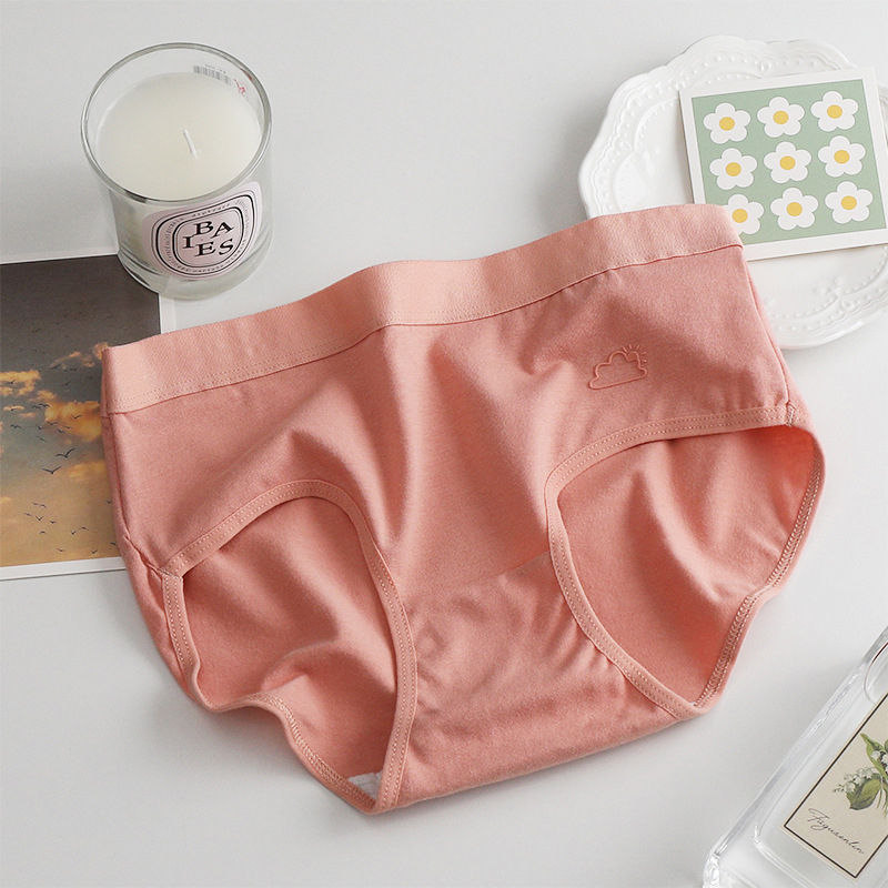 Thumbnail: Women’s Cotton Seamless Panties Breathable Mid-Waist Comfortable Brief Underwear