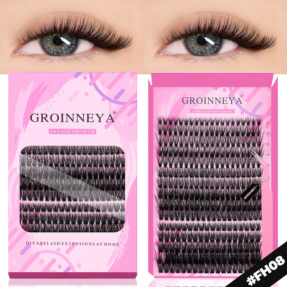 Thumbnail: GROINNEYA DIY Faux Mink Individual Lash Extension Cluster Kit