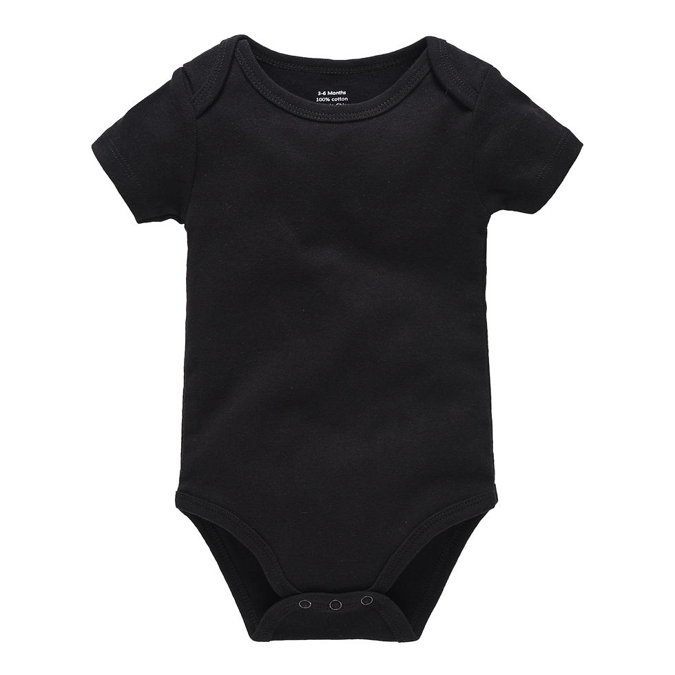 Thumbnail: Baby Bodysuit for Girls & Boys – Unisex Cotton Summer Outfit (1–3Y)